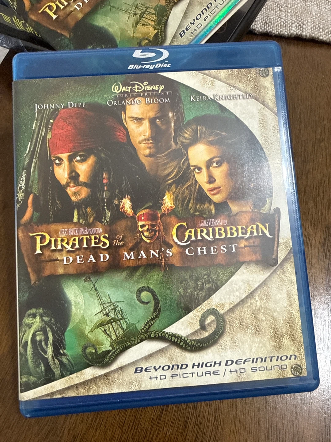 Pirates of the Caribbean: Dead Man's Chest Blu-ray