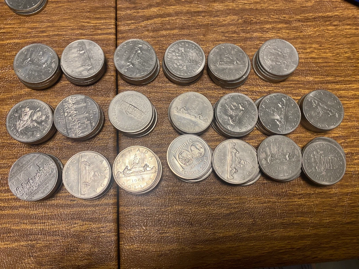 Collection of Canadian Nickel Dollars - photo 4