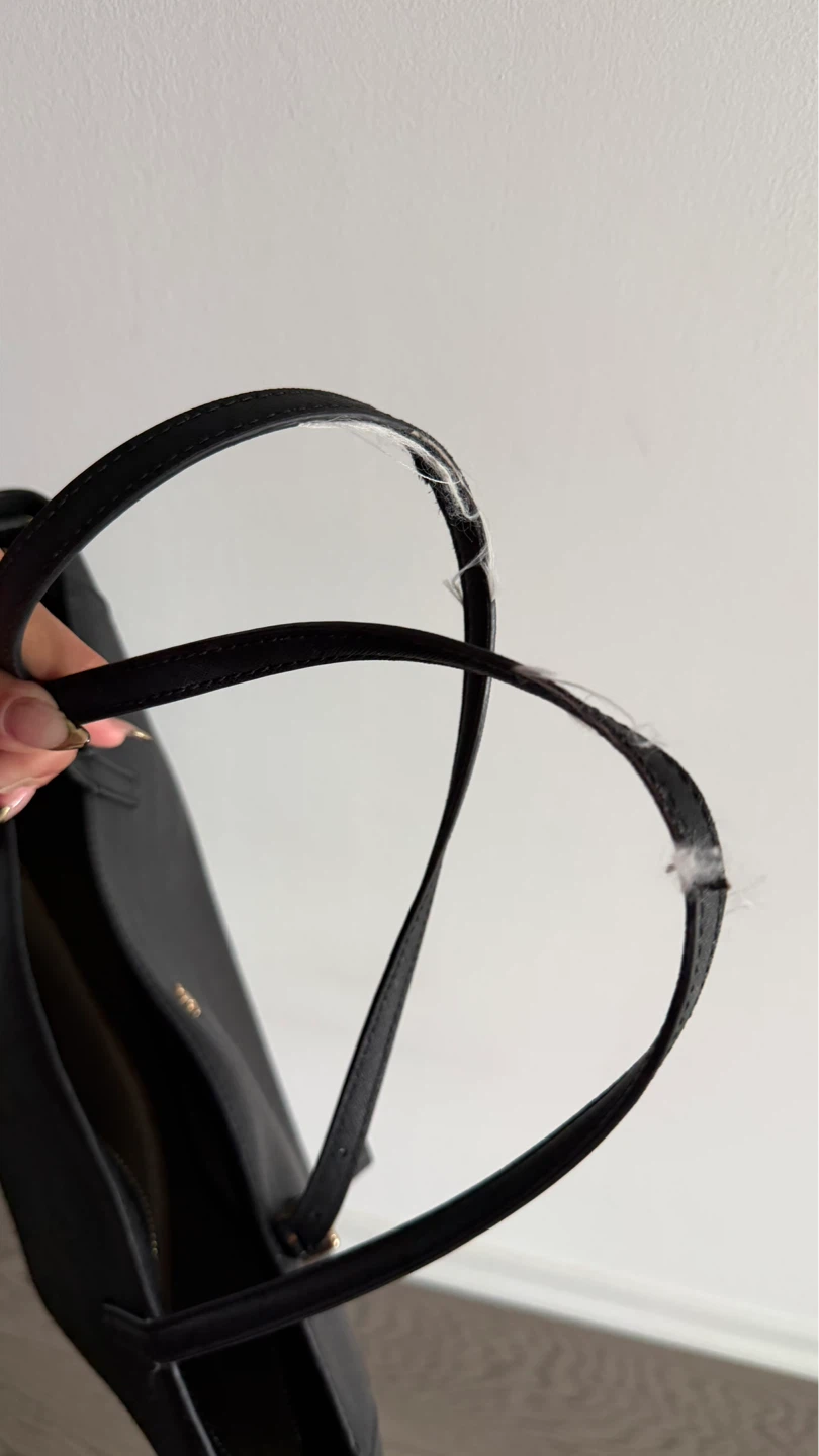 Tory Burch Black Leather Tote Bag - photo 3