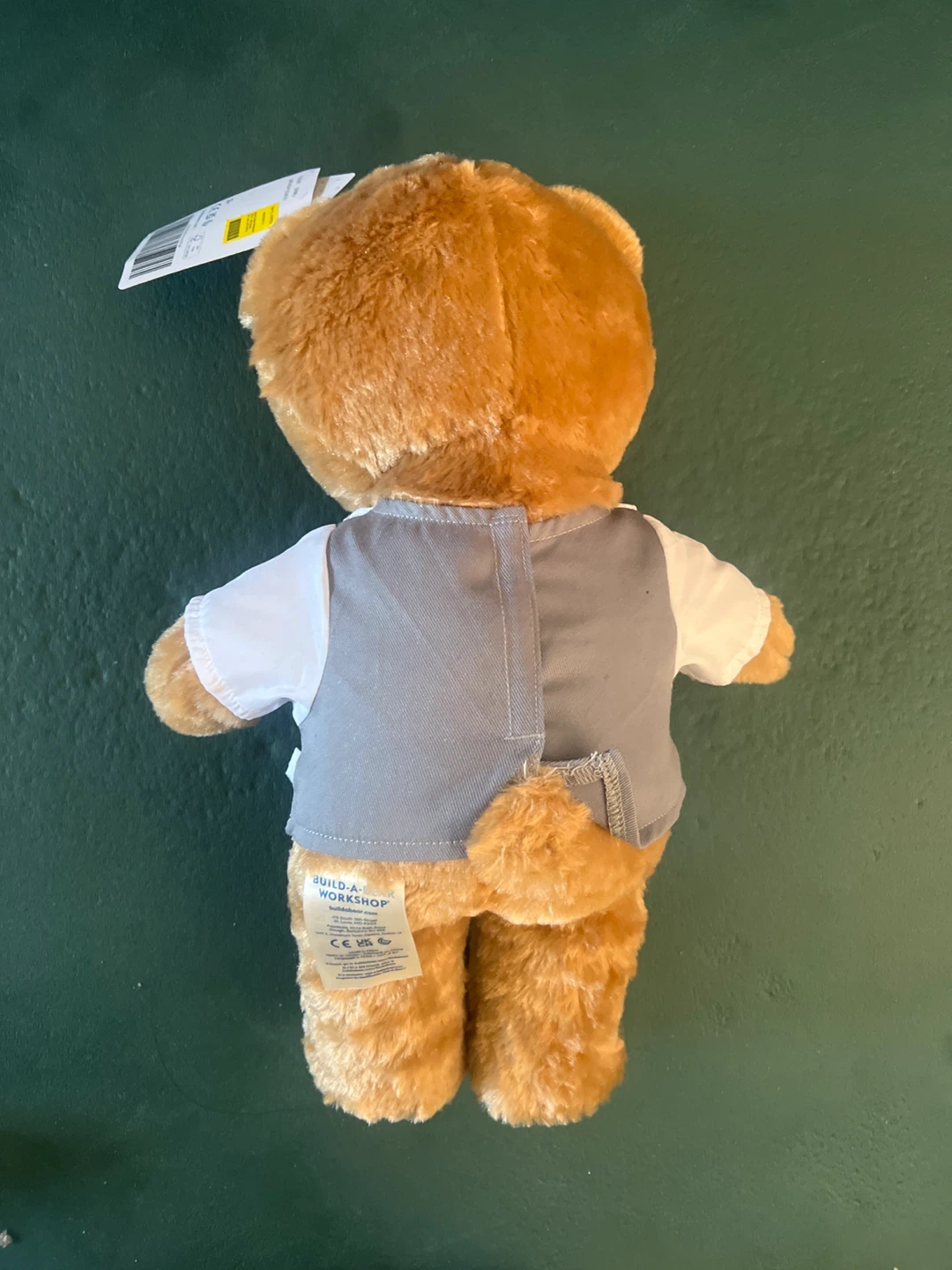 Build-A-Bear Workshop Teddy Bear with Vest and Bowtie - photo 2