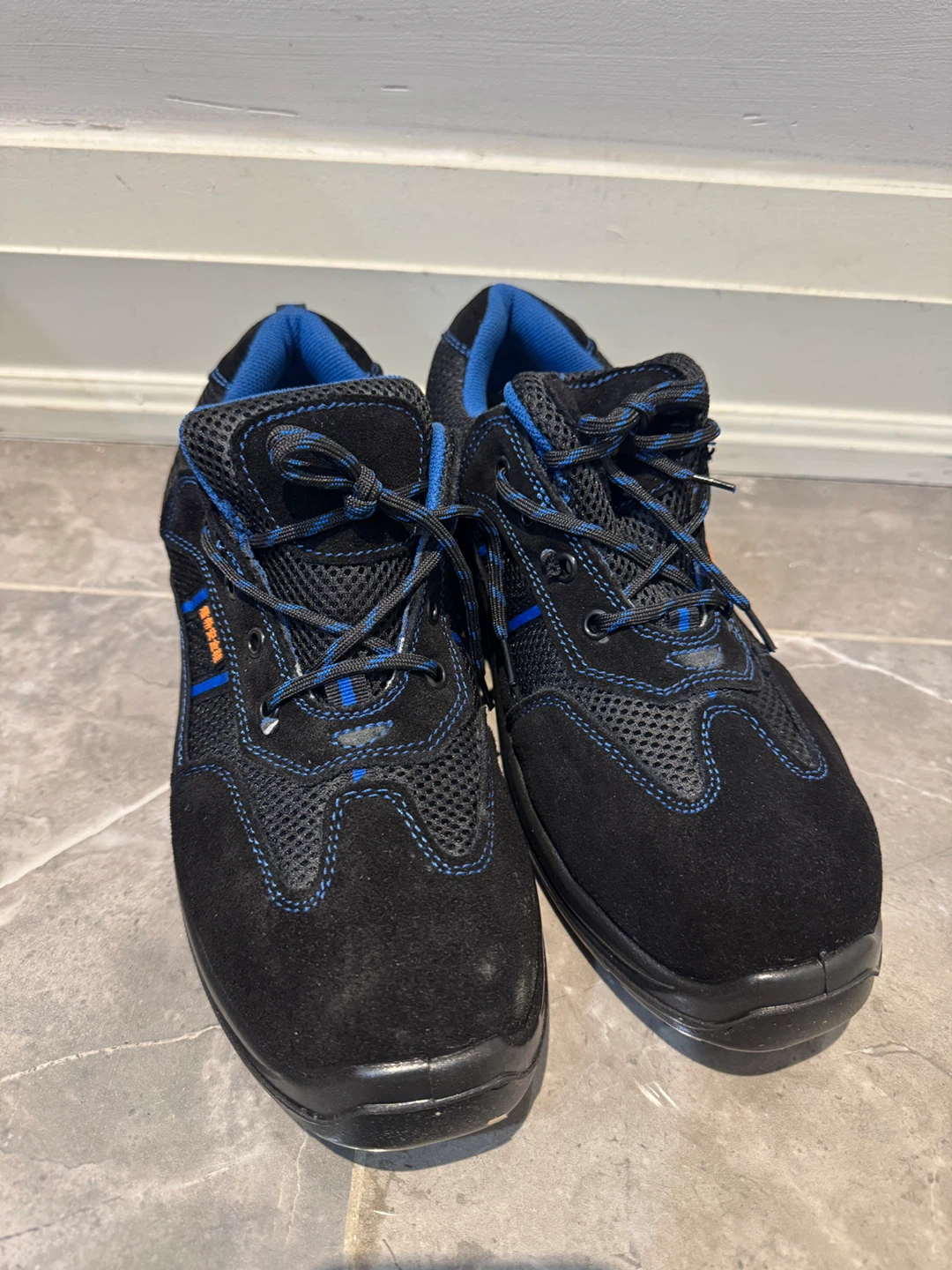 Black and Blue Safety Work Shoes - photo 2