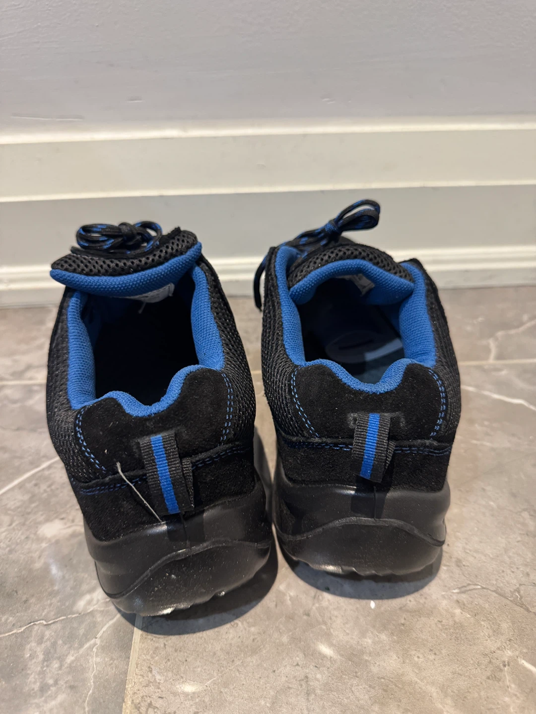 Black and Blue Safety Work Shoes - photo 4