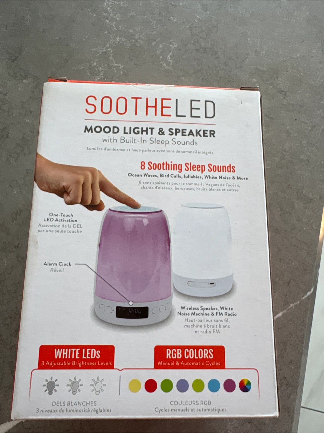 Helix SootheLED Mood Light & Speaker with Sleep Sounds