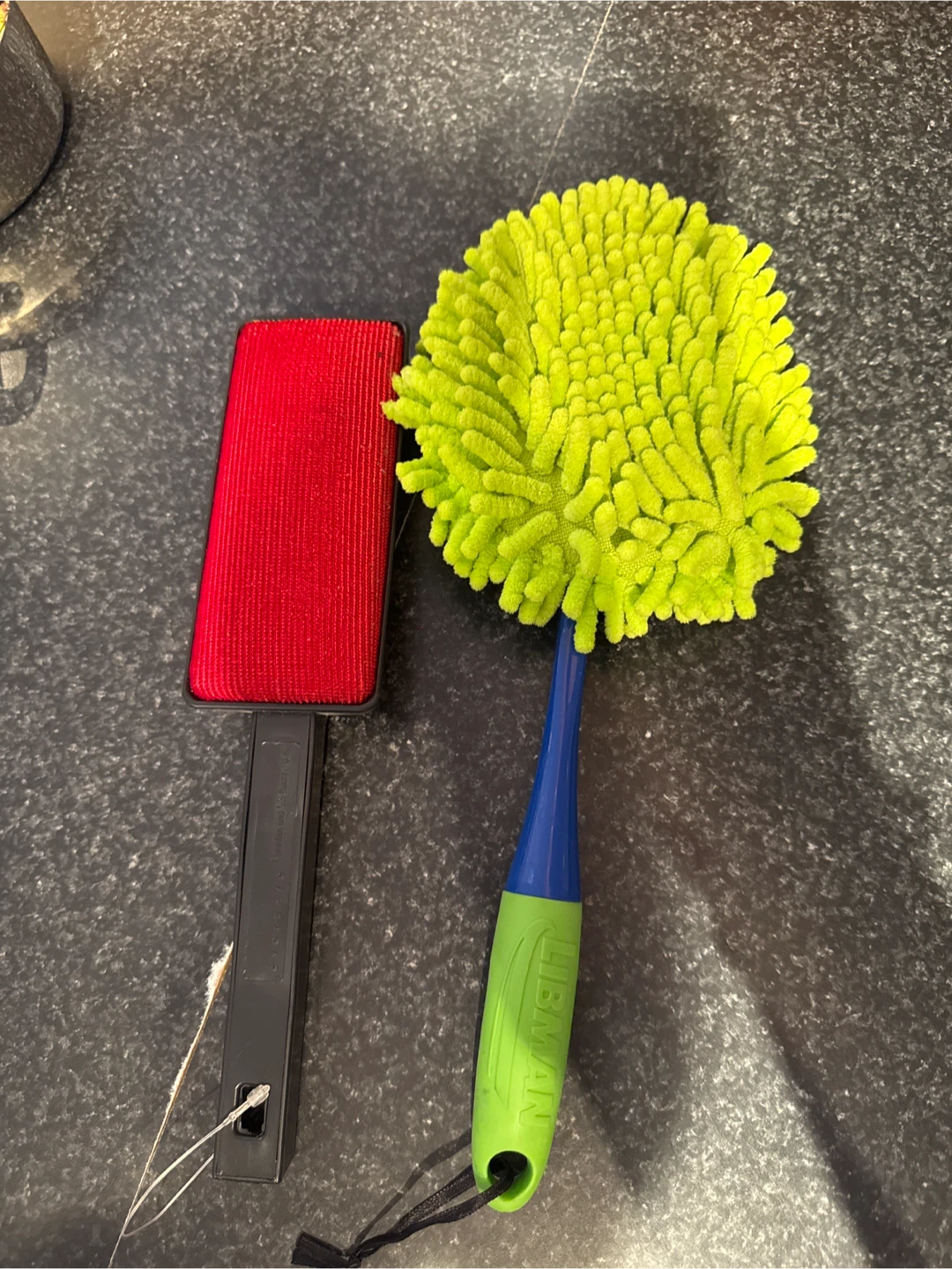 Libman Duster and Scrubber Set