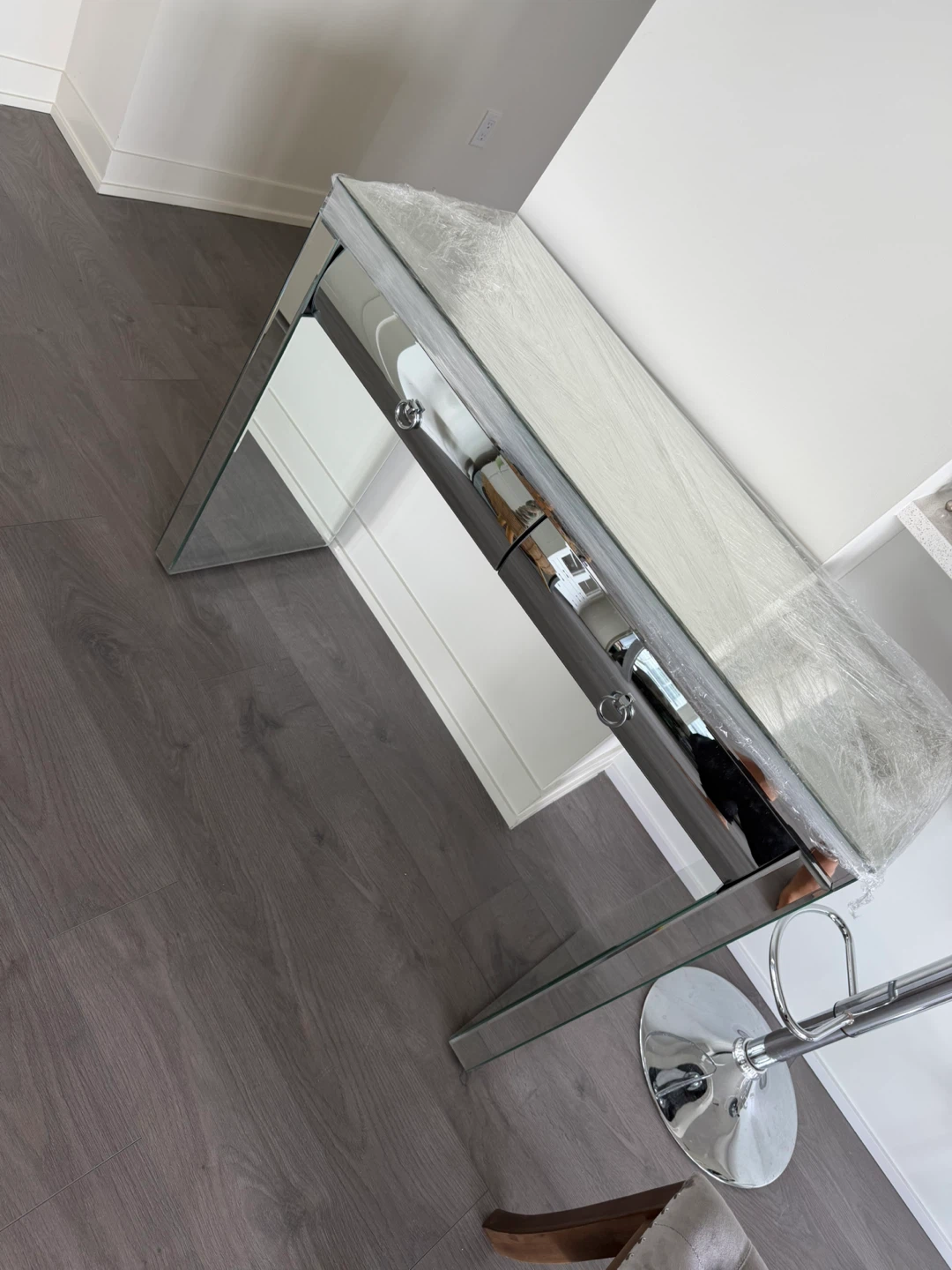 Console Table with 2 Drawers - photo 2