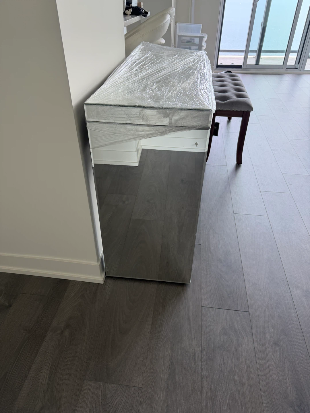 Console Table with 2 Drawers - photo 3