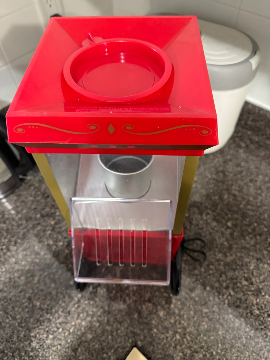 Old Fashioned Movie Time Popcorn Machine - photo 2