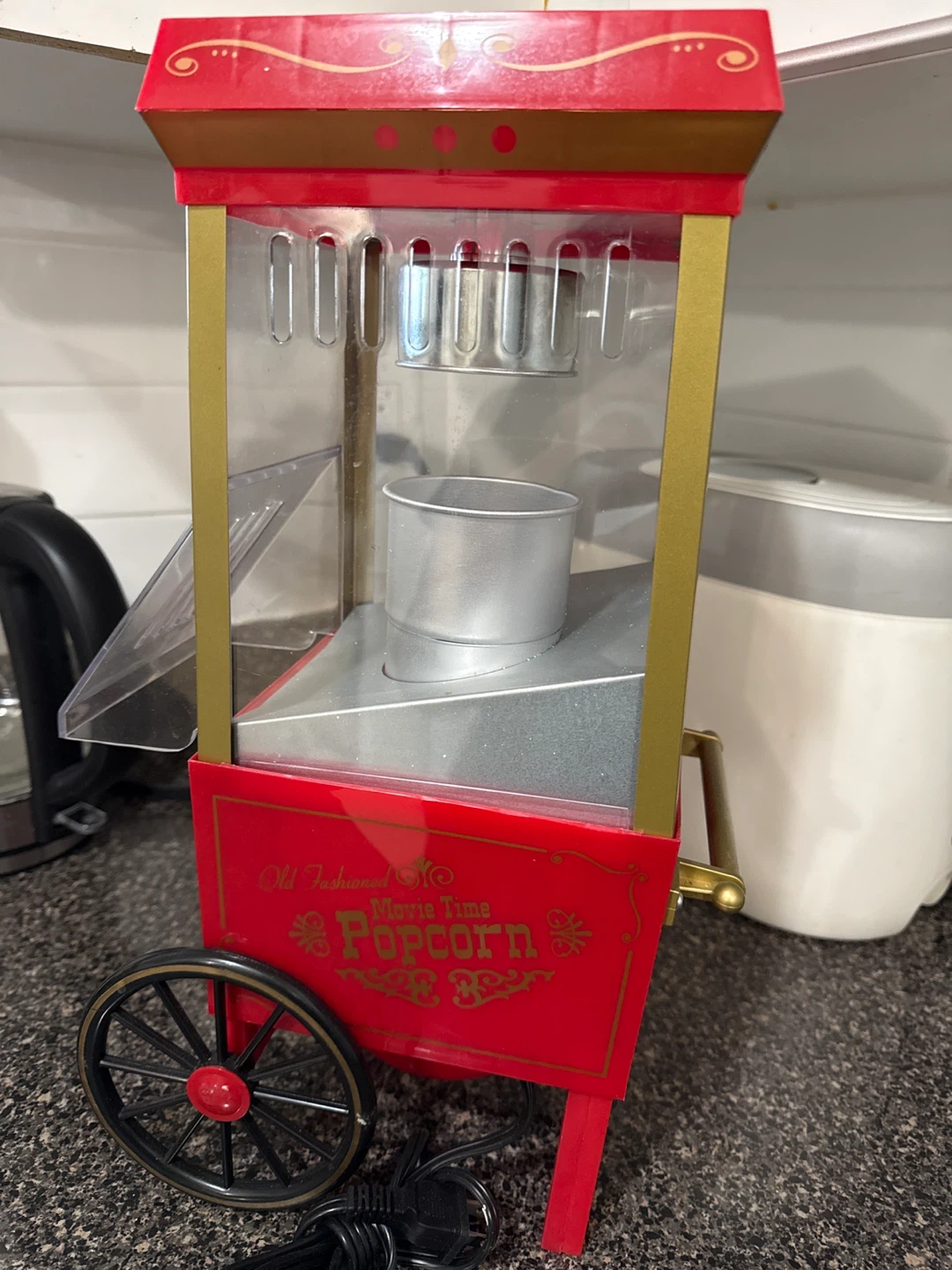 Old Fashioned Movie Time Popcorn Machine - photo 3
