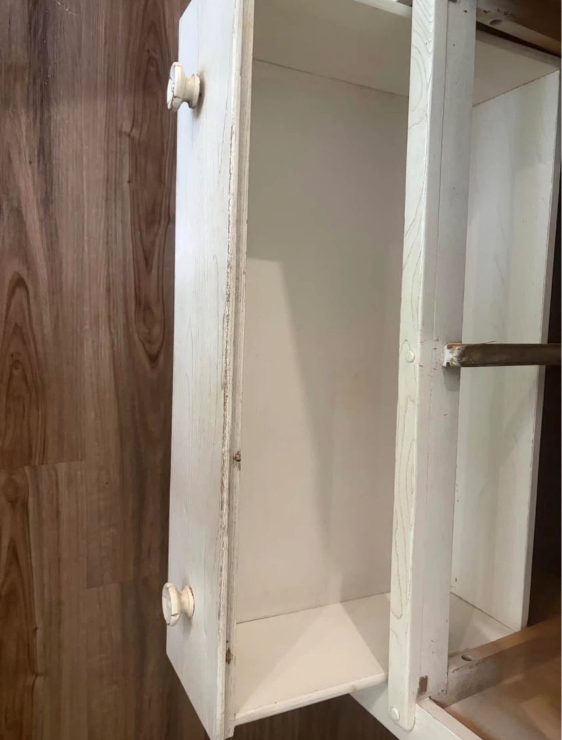 Vintage White Dresser Frame - photo 2