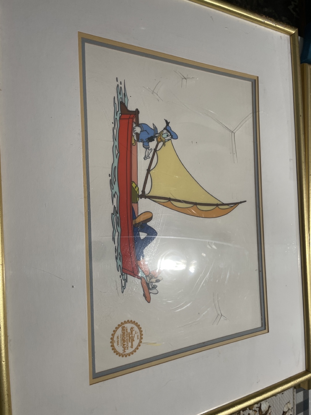 Framed Disney Animation Art Cell - photo 2