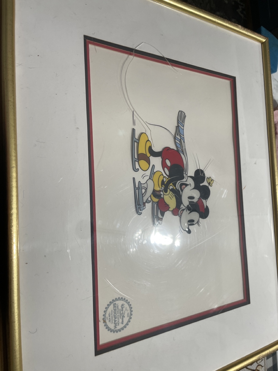 Framed Disney Animation Art Cell