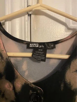 Rebel Sugar Girls Tie-Dye Jumpsuit M - photo 3
