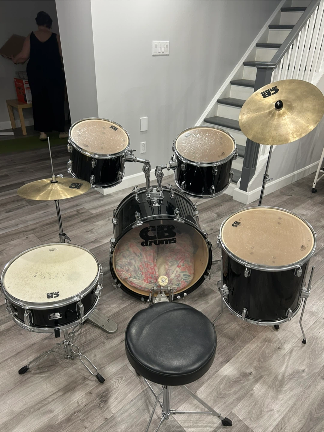 CB Drums Drum Set with Stool - photo 2