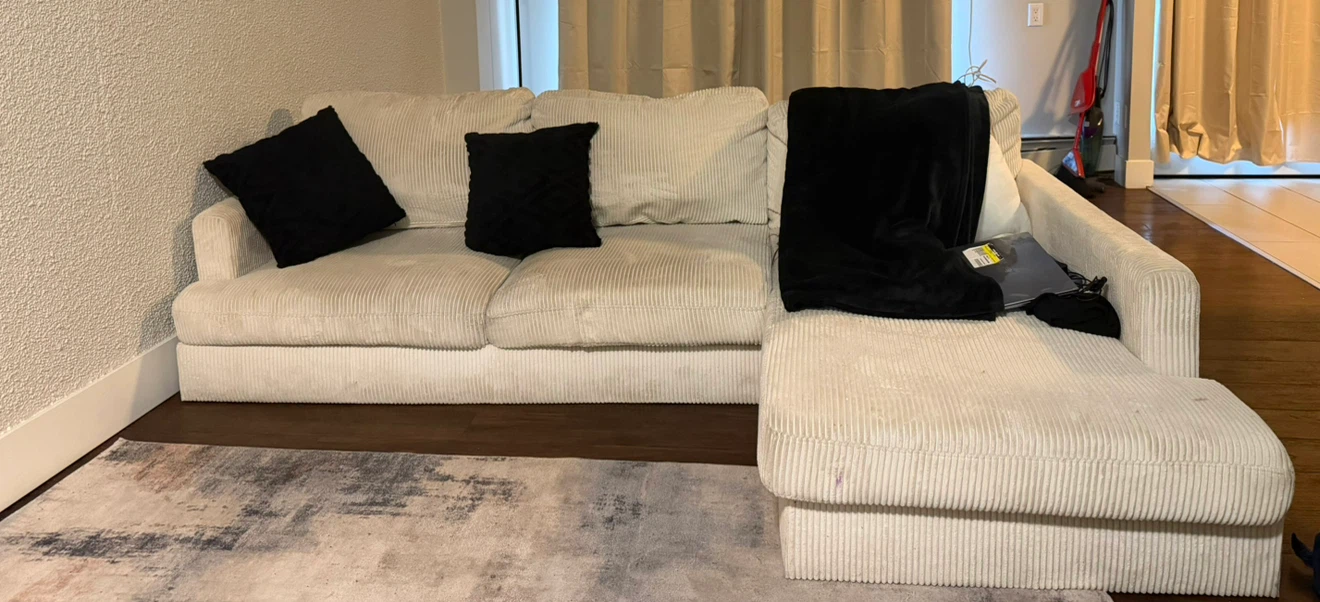 Wayfair Corduroy Couch