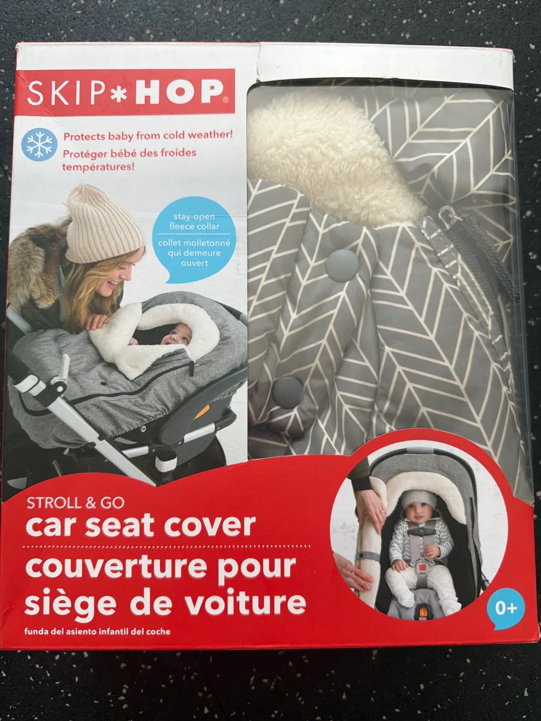 Skip Hop Stroll & Go Winter Car Seat Cover