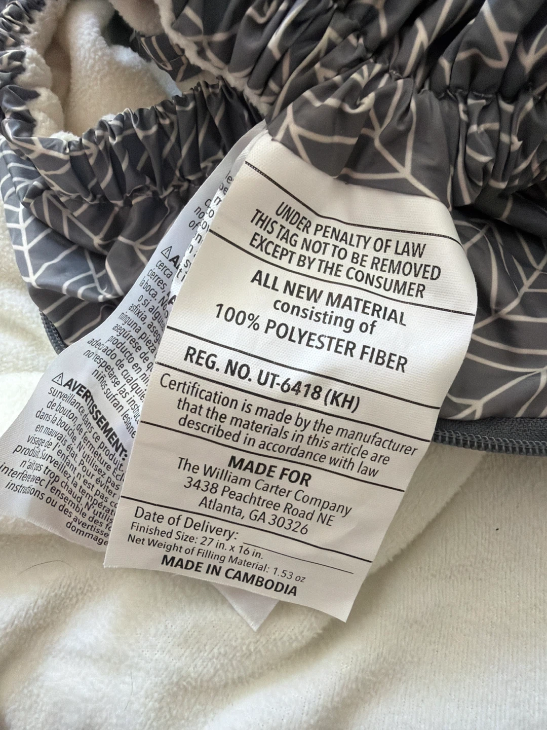 Skip Hop Stroll & Go Winter Car Seat Cover - photo 4
