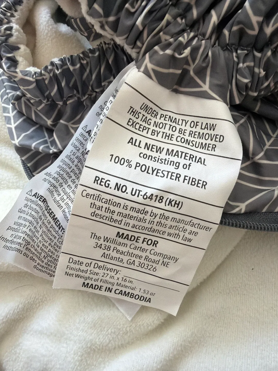 Skip Hop Stroll & Go Winter Car Seat Cover - photo 4