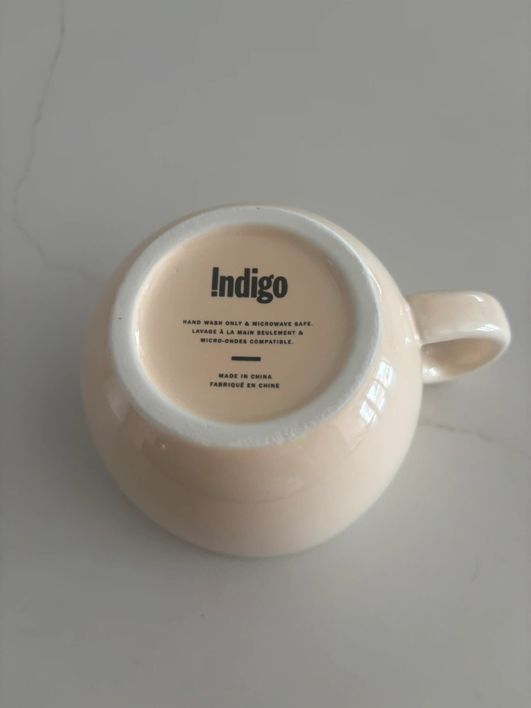 NEW! Indigo "Peek Inside" Croissant Mug - photo 3