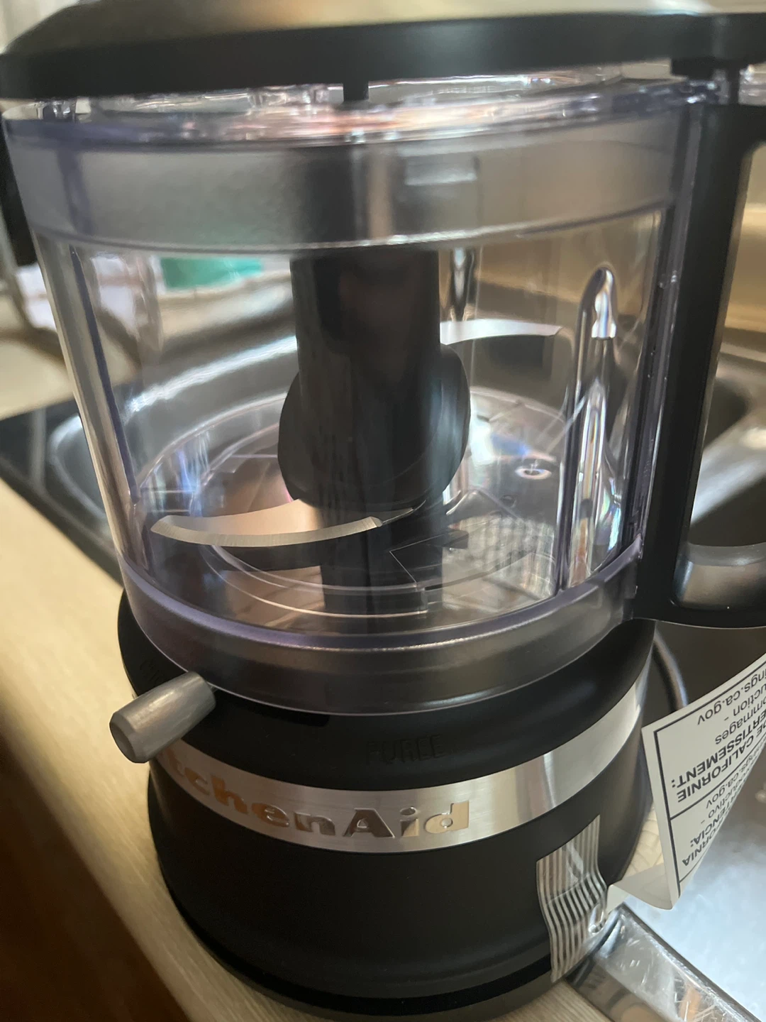 New -KitchenAid 3.5 Cup Food Chopper Matte Black - photo 2