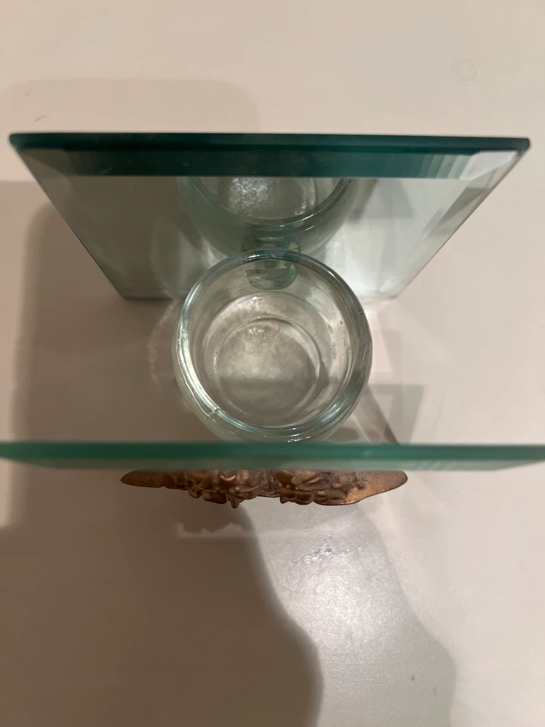 Cherub/Angel Decorative Piece with Glass Stand - photo 2