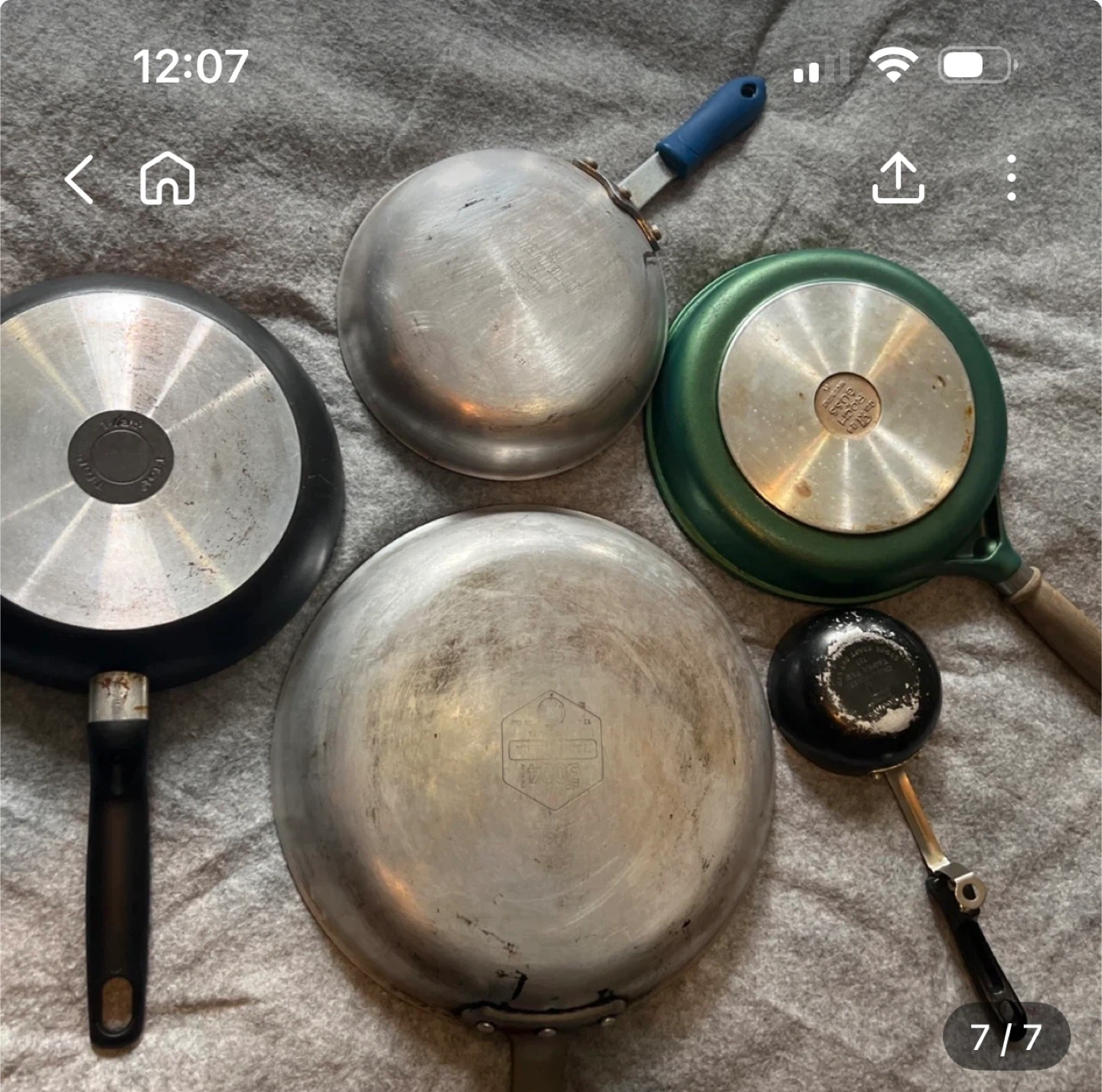 Assorted Frying Pans and Saucepan - photo 2