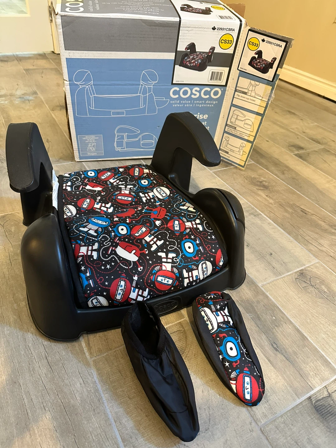 Cosco High Rise Booster Seat - space themed