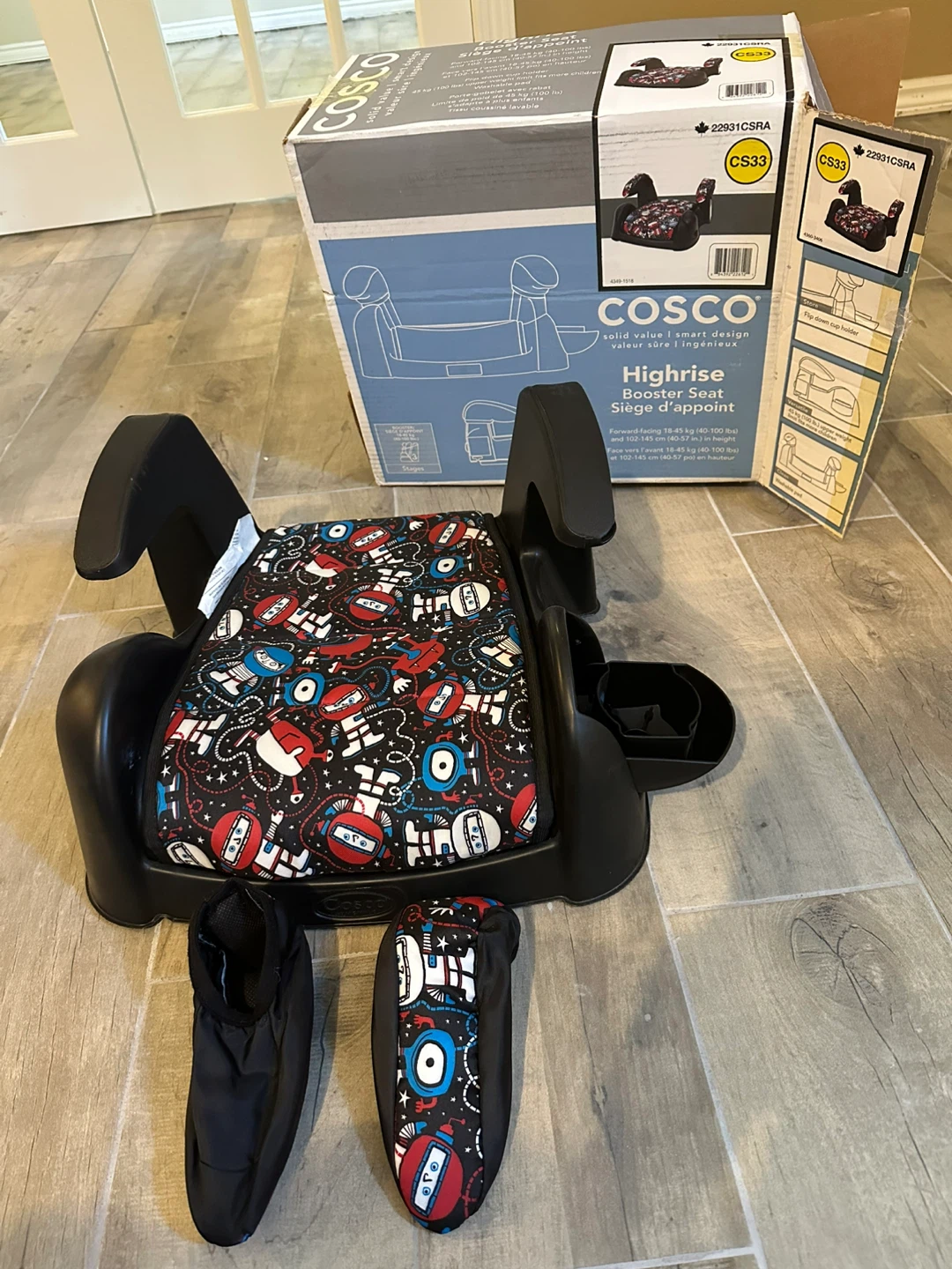Cosco High Rise Booster Seat - space themed - photo 2