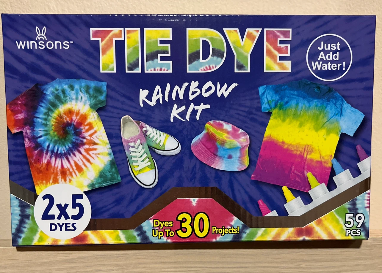 Winsons Tie Dye Rainbow Kit