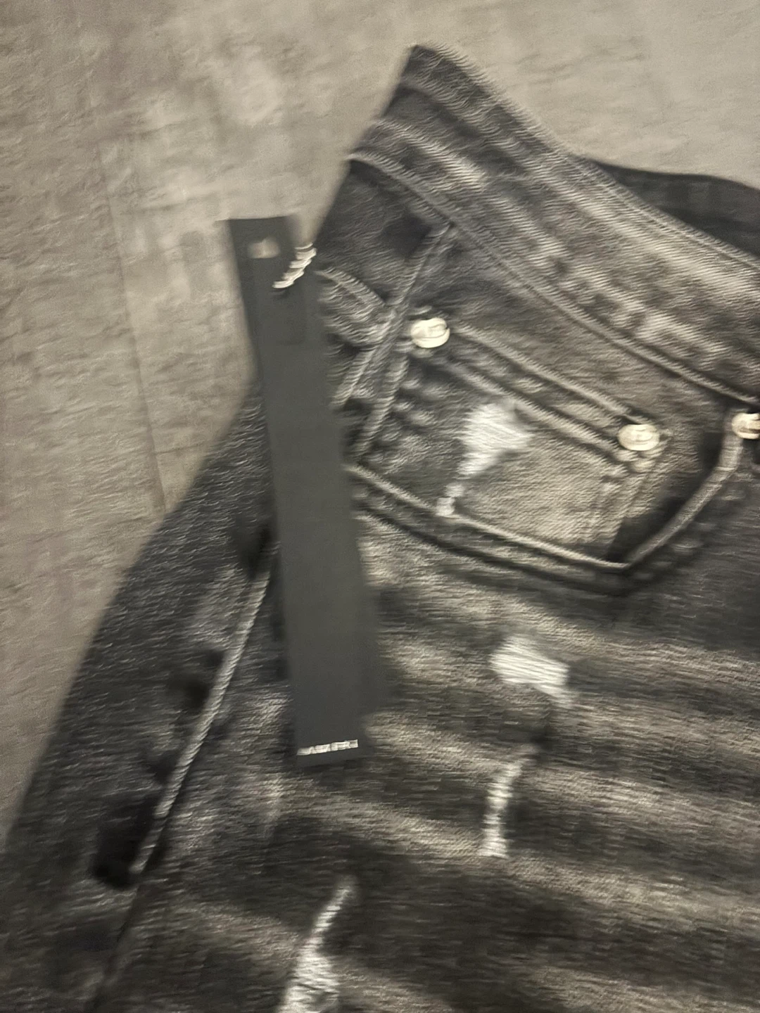 AMIRI Distressed Black Jeans Size 30 - photo 4