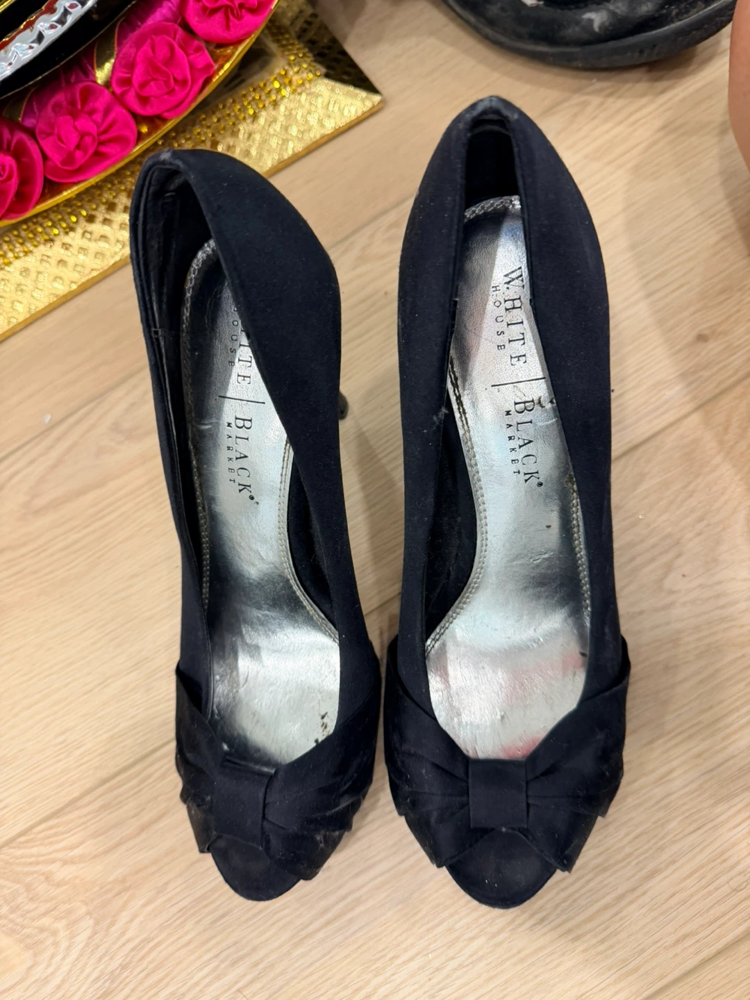 White House Black Market Black Heels