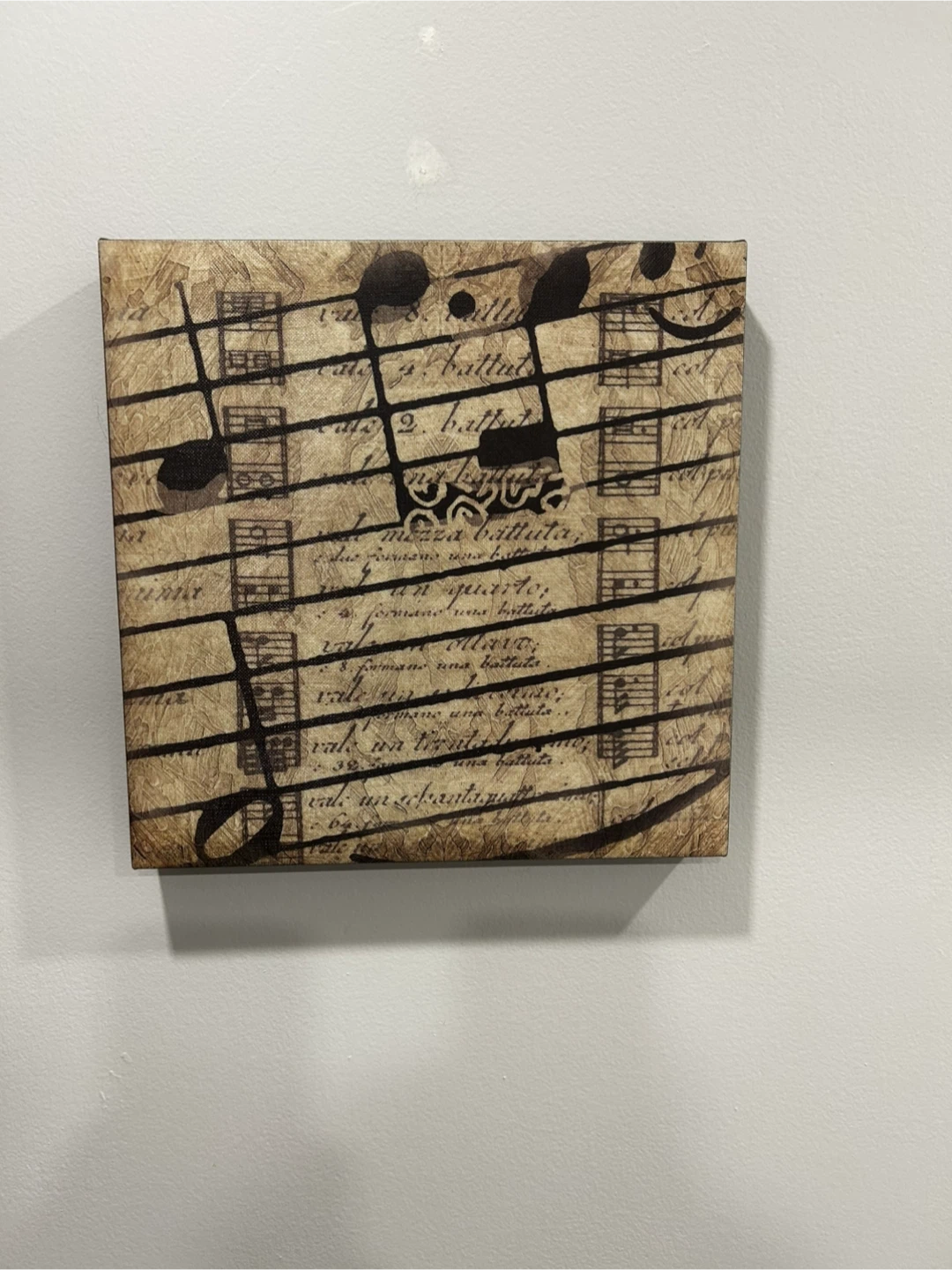 Canvas Wall Art Set - Music Notes - photo 2