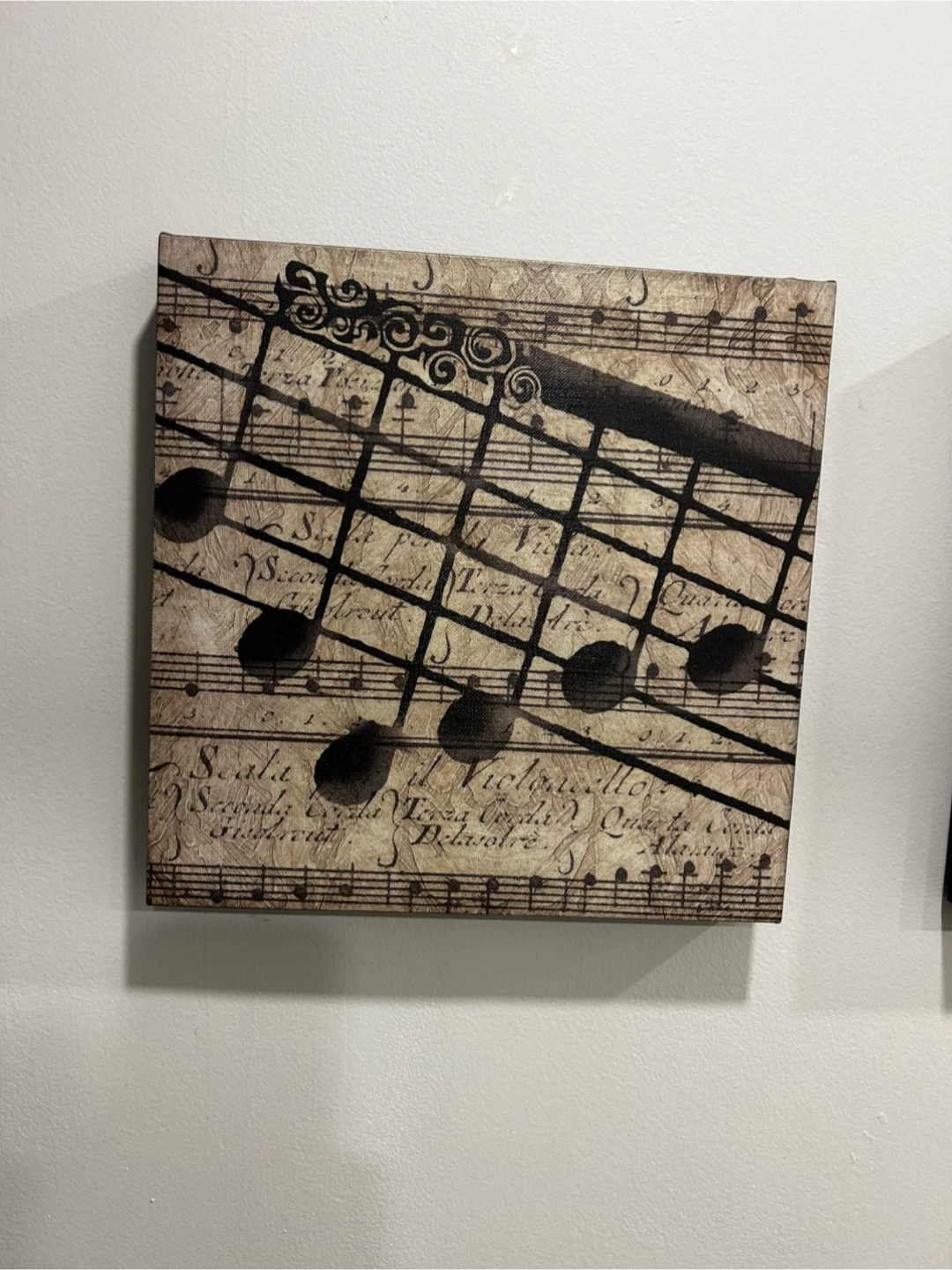 Canvas Wall Art Set - Music Notes - photo 3