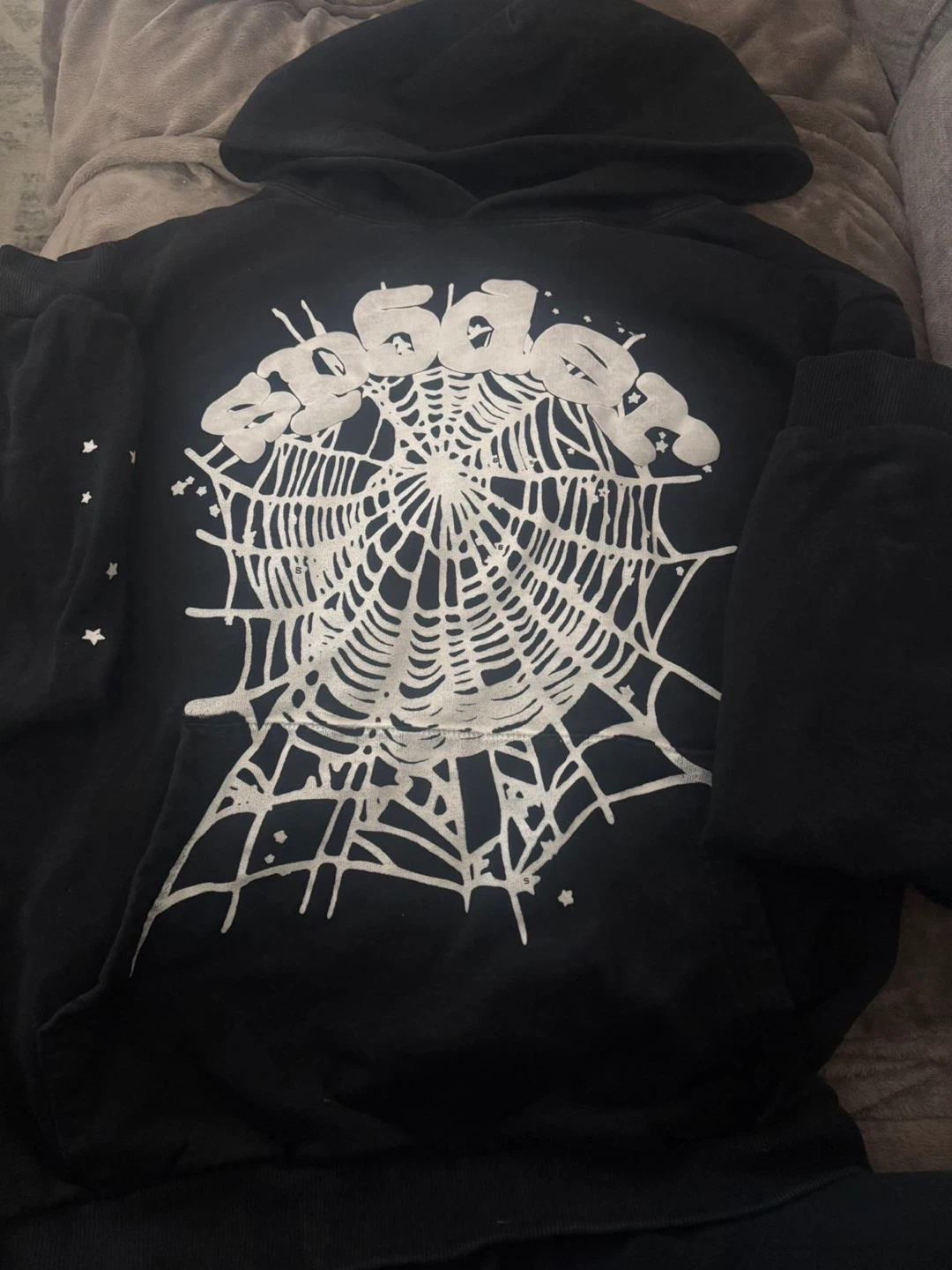 Black Spiderweb Hoodie