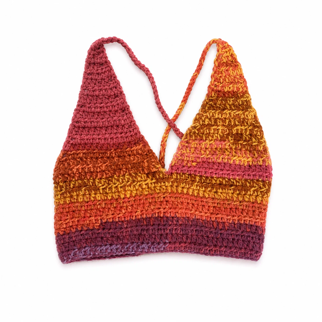 Crochet Halter Crop Top