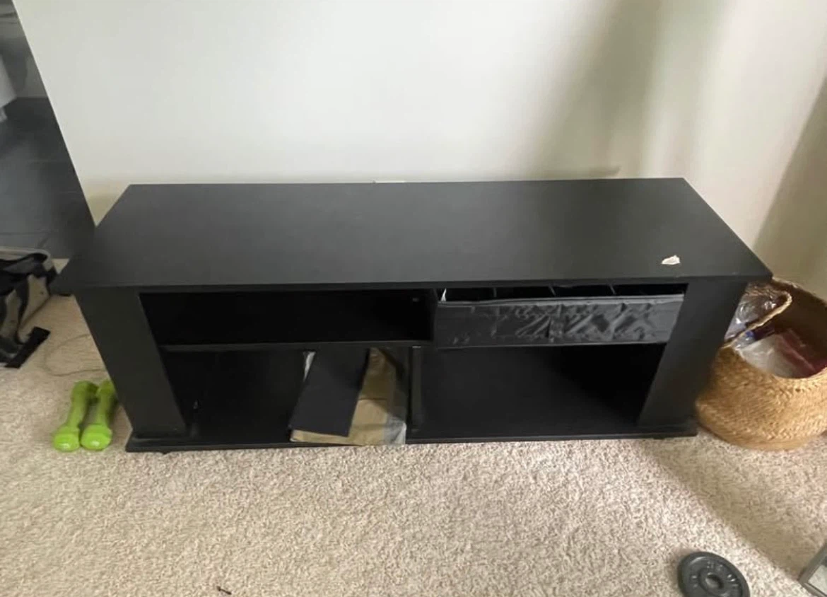 Black TV Stand - FREE