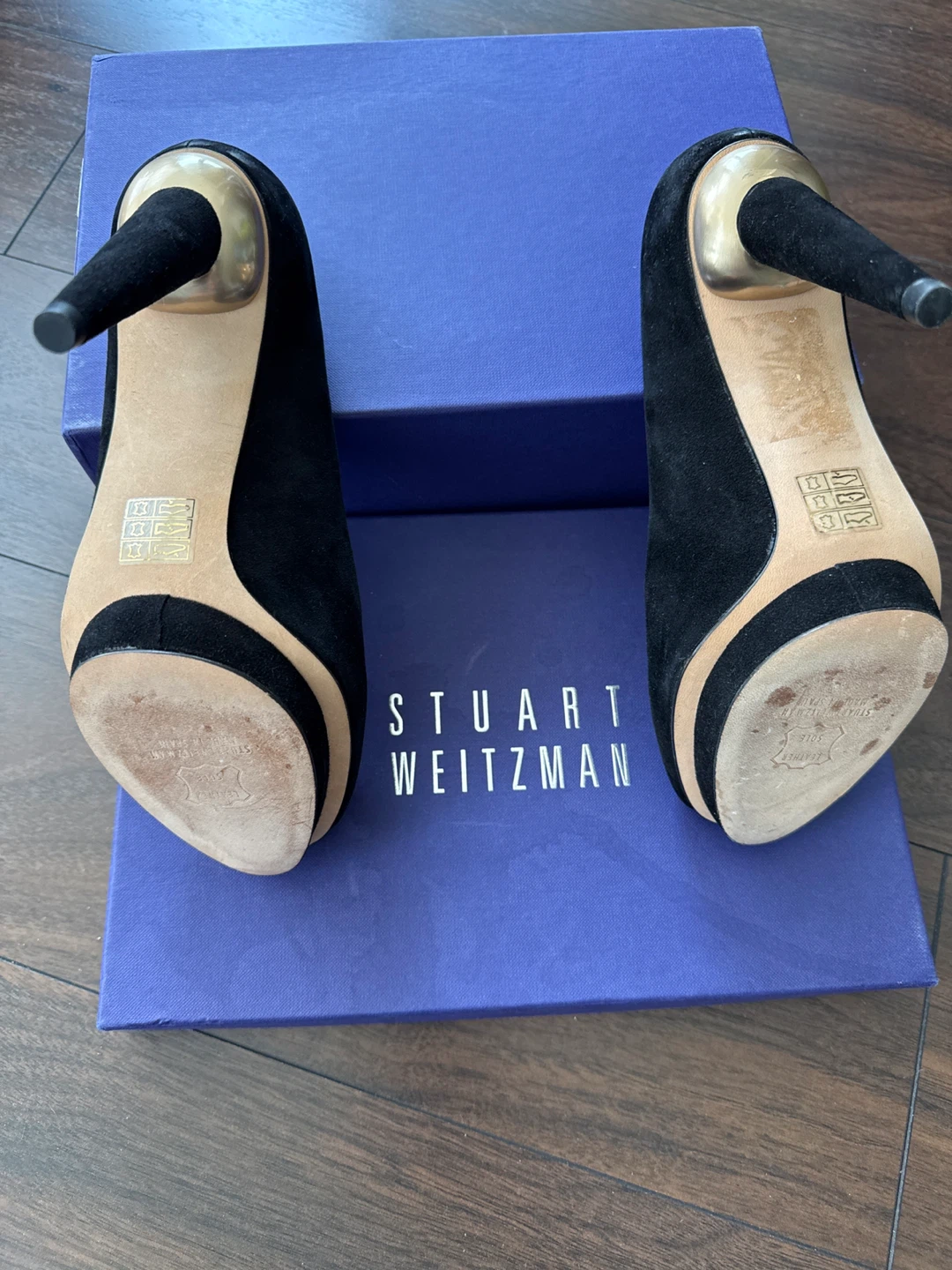 Stuart Weitzman Peep-Toe Heels - photo 3