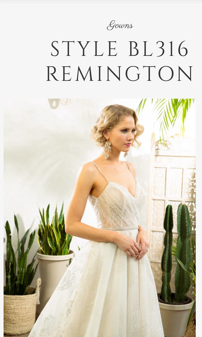 Wedding Dress - Style BL316 Remington - photo 2