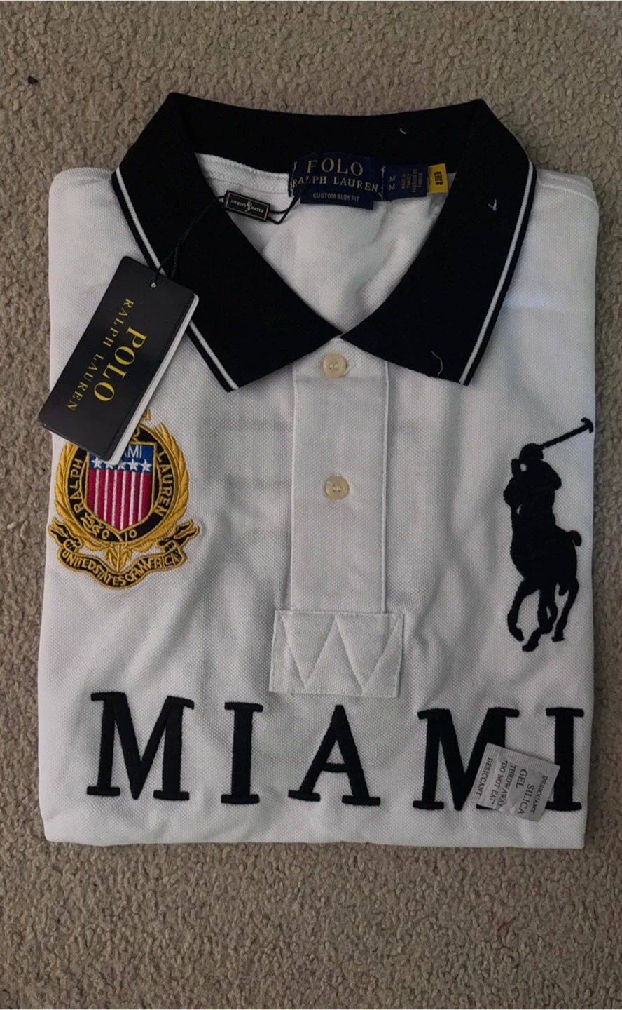Polo Ralph Lauren Miami Shirt - White - photo 3