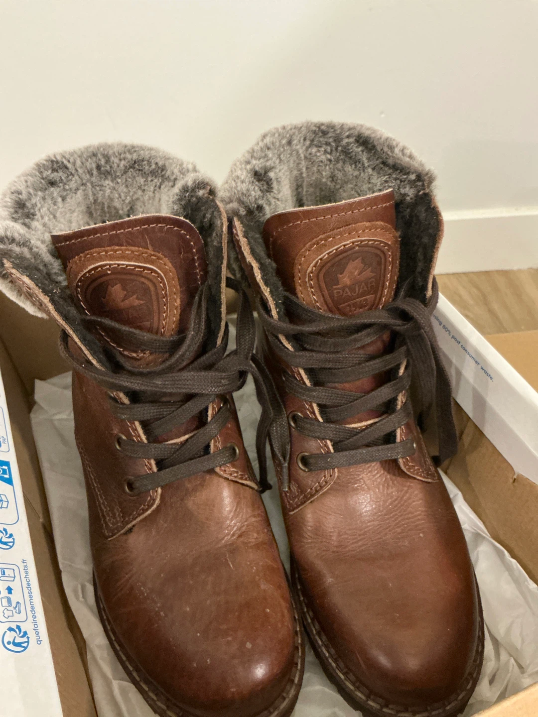 Pajar Canada Waterproof Leather Boots