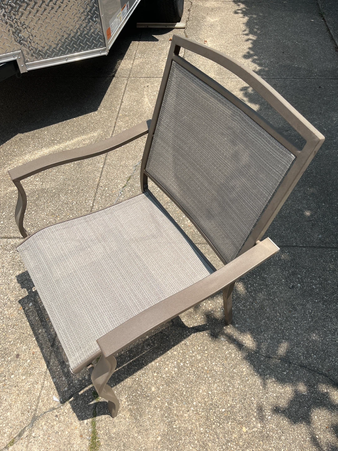 Set of 6 Outdoor Chairs - photo 2