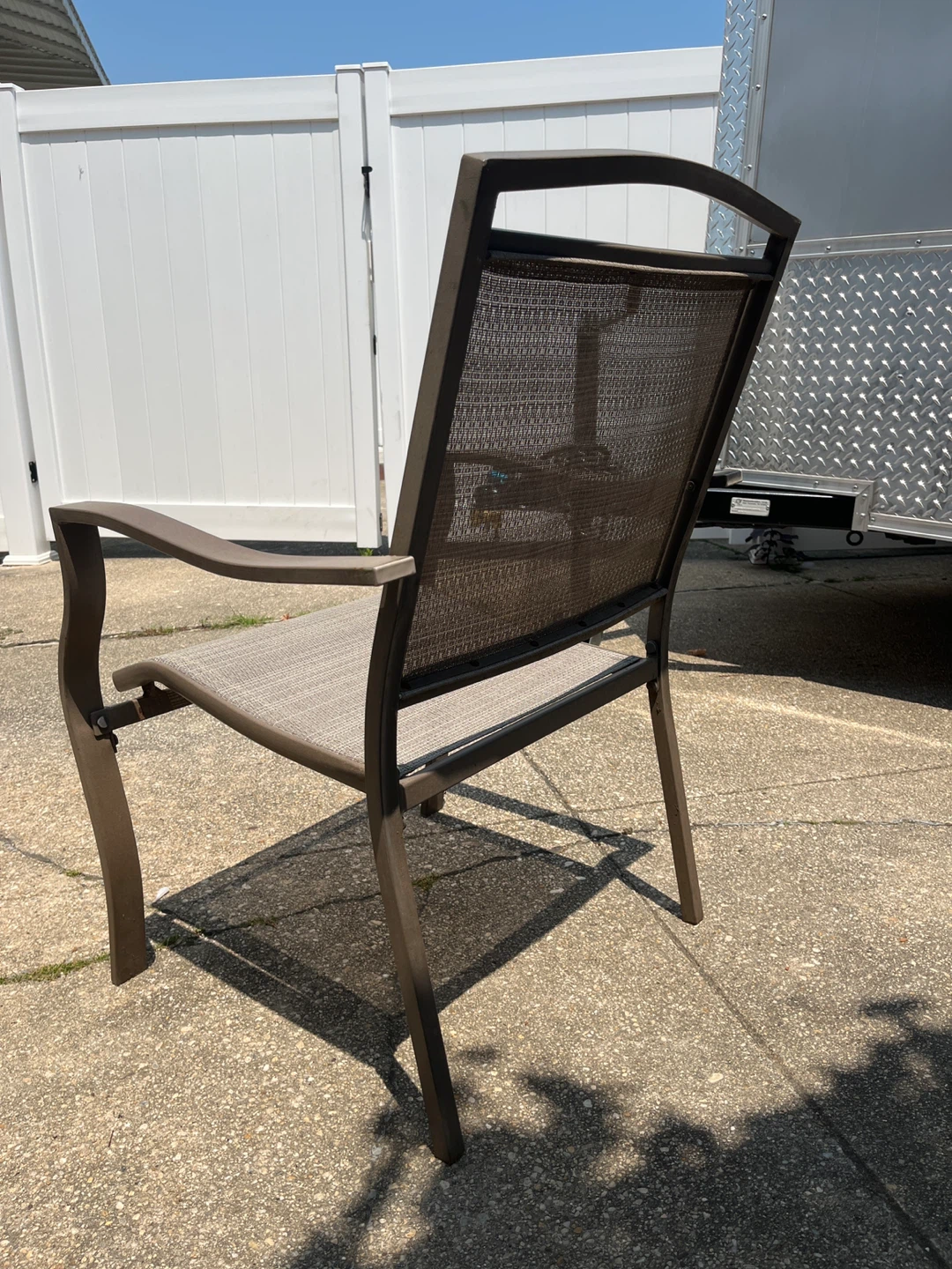 Set of 6 Outdoor Chairs - photo 3