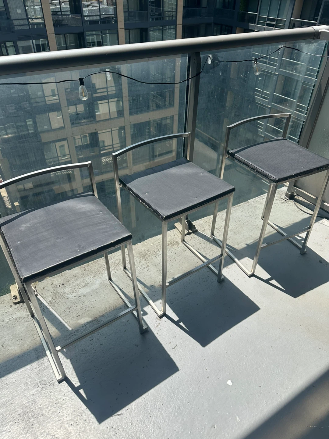Set of 3 Bar Stools