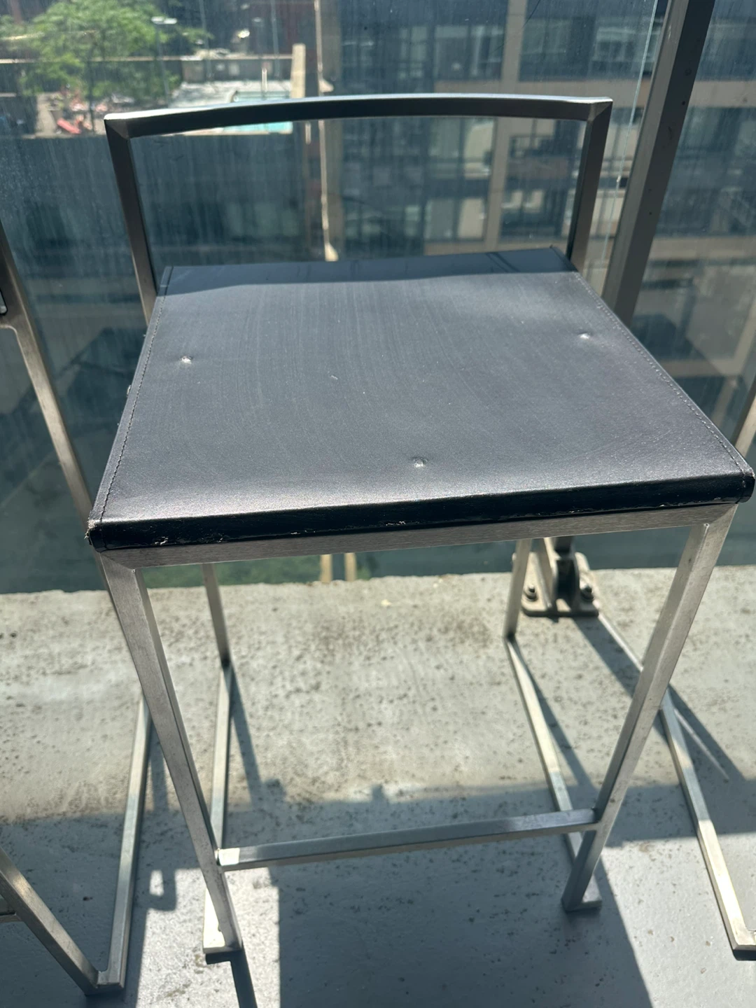 Set of 3 Bar Stools - photo 2