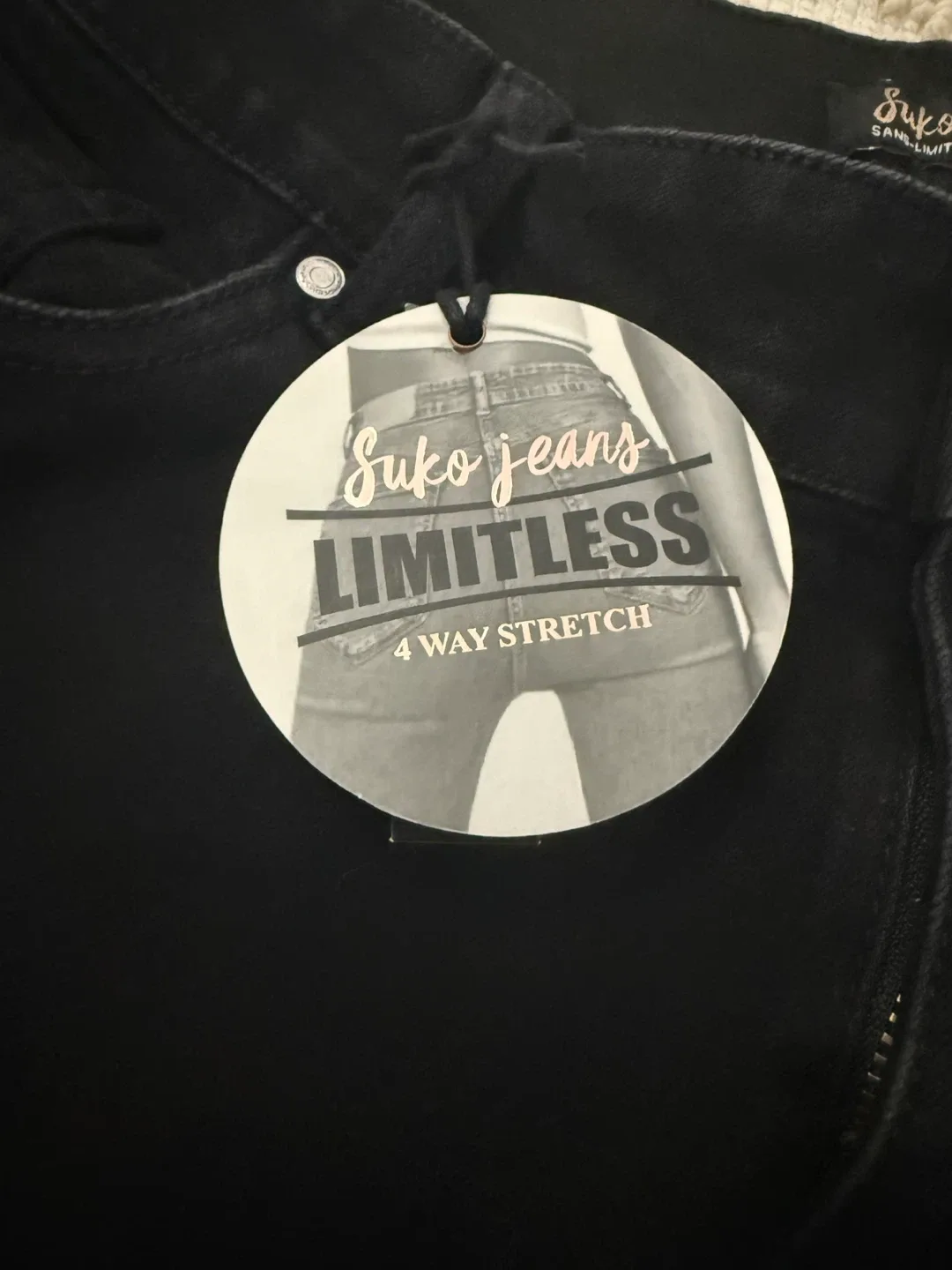 SUKO Jeans Limitless Black 4-Way Stretch Jeans - photo 5