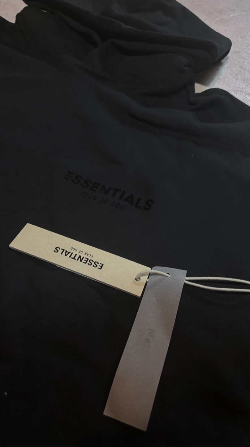 Black Fear of God Essentials Tracksuit - photo 4