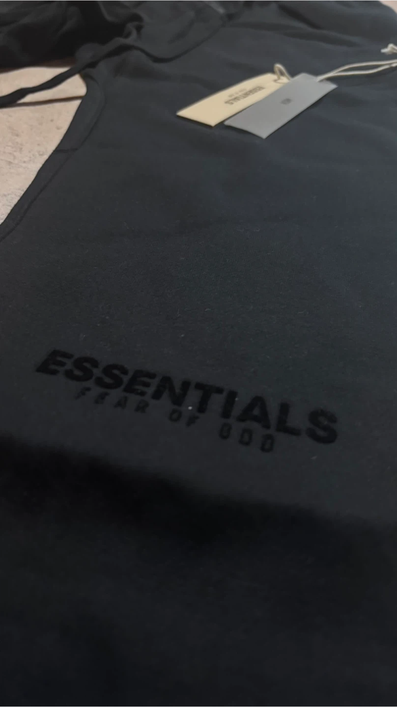 Black Fear of God Essentials Tracksuit - photo 5