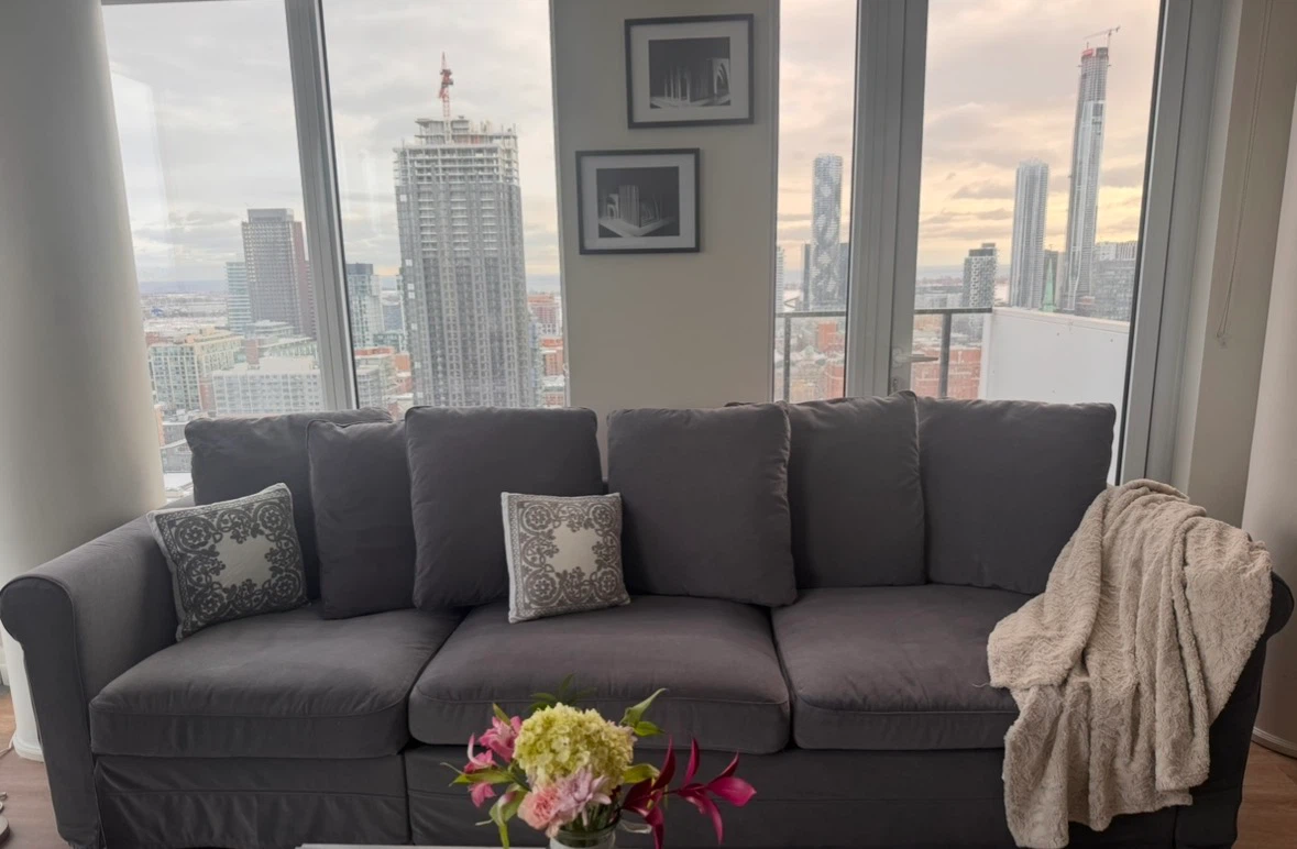Grey Sofa Bed - photo 2