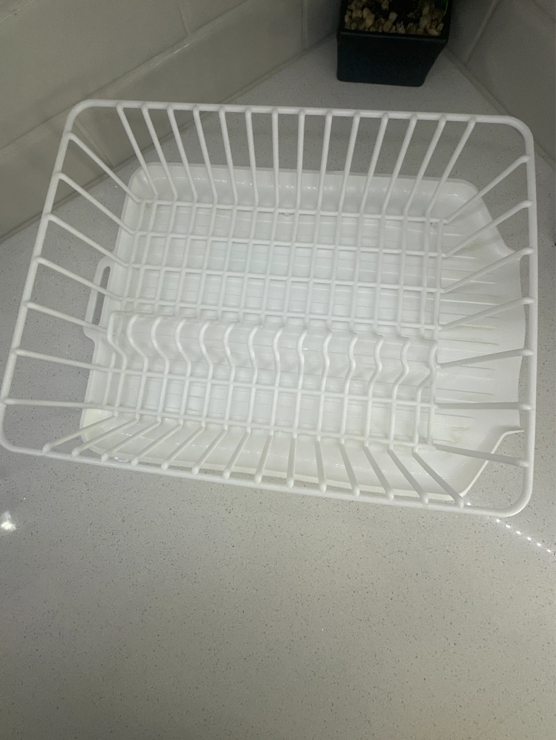 White Dish Rack