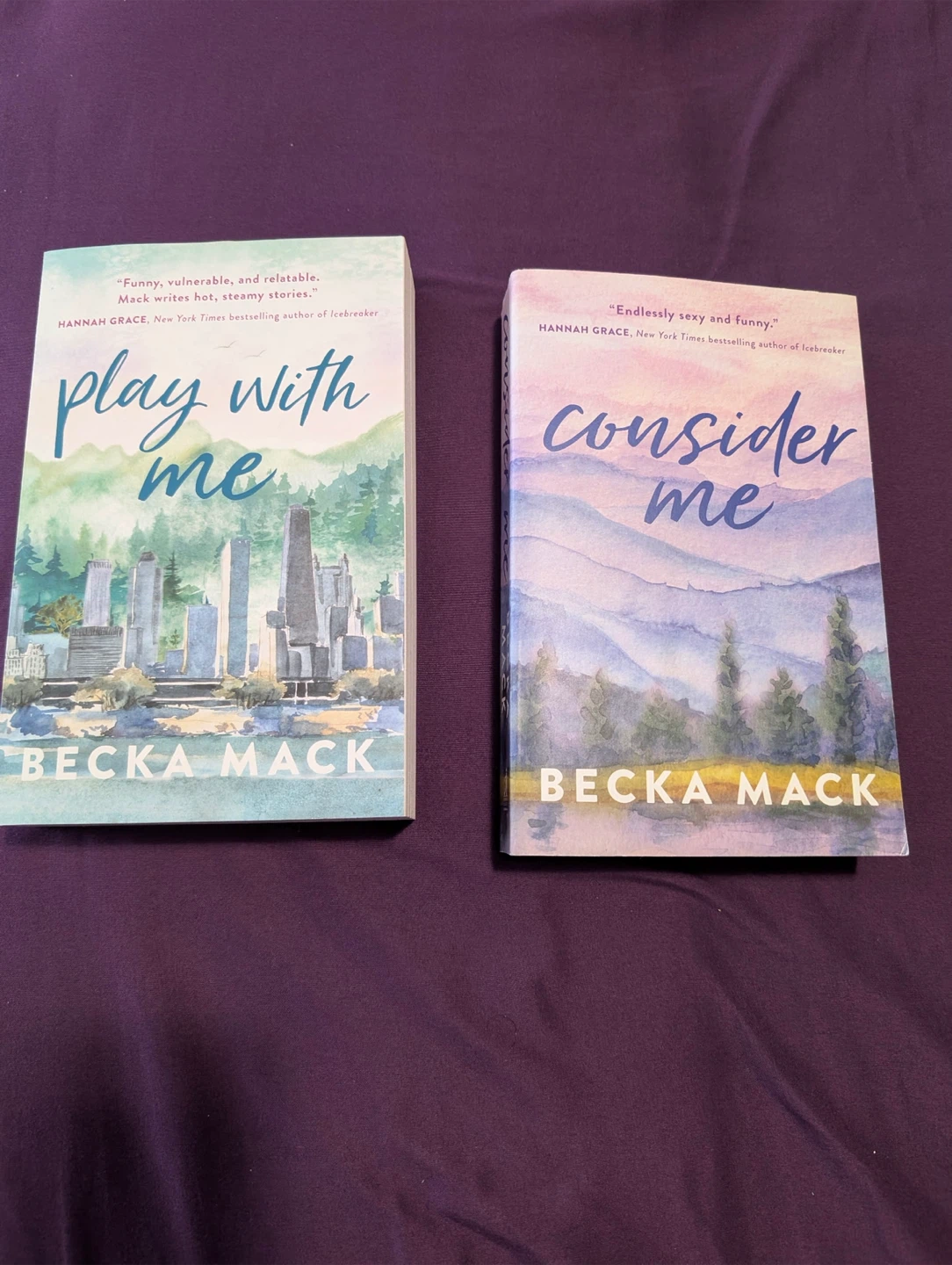 Play With Me and Consider Me Books by Becca Mack