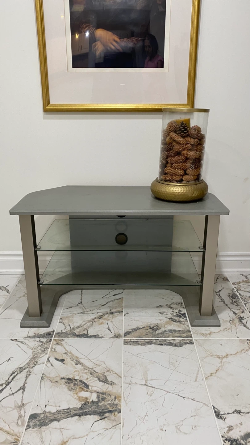 TV Stand - Metallic - 36X21X18